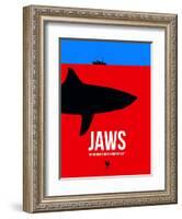 We Need a Bigger Boat-David Brodsky-Framed Art Print