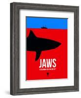 We Need a Bigger Boat-David Brodsky-Framed Art Print