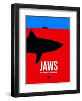 We Need a Bigger Boat-David Brodsky-Framed Art Print