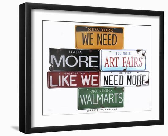 We Need More Art Fairs-Gregory Constantine-Framed Giclee Print