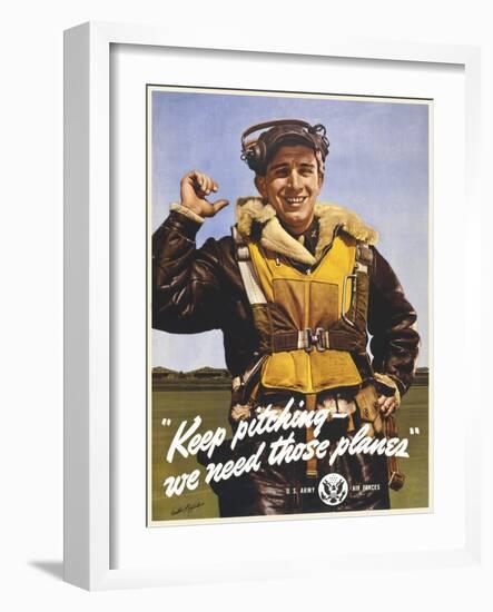 We Need Those Planes-null-Framed Giclee Print