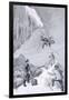 We Saw a Toe - It Seemed to Belong to Moore, The Ascent of the Matterhorn Whymper, c.1860-Edward Whymper-Framed Giclee Print