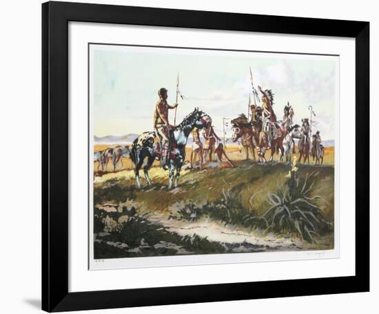 We Shall Not Talk of War-Noel Daggett-Framed Limited Edition