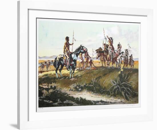 We Shall Not Talk of War-Noel Daggett-Framed Limited Edition