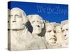 We the People Above Mount Rushmore-Joseph Sohm-Stretched Canvas