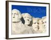 We the People Above Mount Rushmore-Joseph Sohm-Framed Photographic Print
