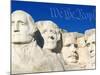 We the People Above Mount Rushmore-Joseph Sohm-Mounted Photographic Print