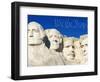 We the People Above Mount Rushmore-Joseph Sohm-Framed Photographic Print