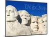 We the People Above Mount Rushmore-Joseph Sohm-Mounted Photographic Print