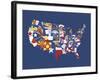 We the People-Ken Hurd-Framed Giclee Print