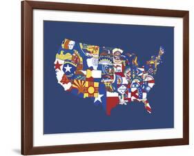 We the People-Ken Hurd-Framed Giclee Print