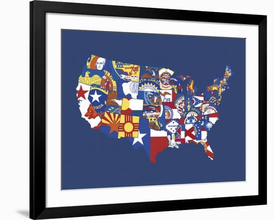 We the People-Ken Hurd-Framed Giclee Print