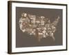 We the People-Ken Hurd-Framed Giclee Print