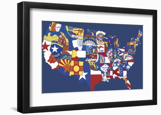 We the People-Ken Hurd-Framed Giclee Print