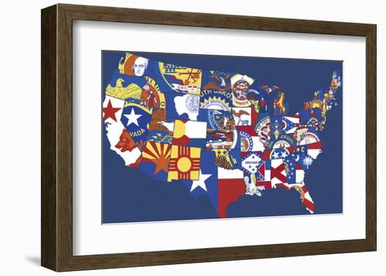 We the People-Ken Hurd-Framed Giclee Print