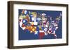 We the People-Ken Hurd-Framed Giclee Print