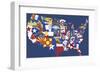 We the People-Ken Hurd-Framed Giclee Print