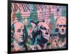 We The People-Abstract Graffiti-Framed Giclee Print