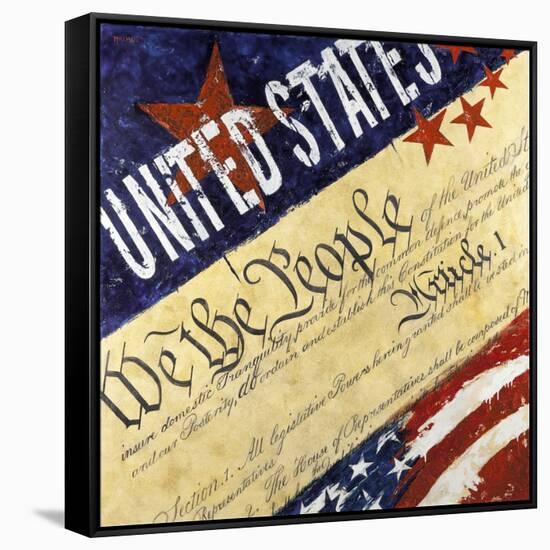 We the People-Jason Bullard-Framed Stretched Canvas