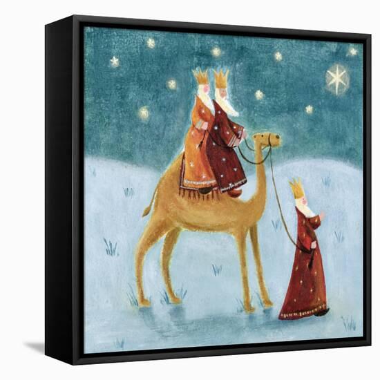 We Three Kings, 2002-Clare Alderson-Framed Stretched Canvas