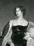Lady Elizabeth Burke-WE West-Mounted Art Print