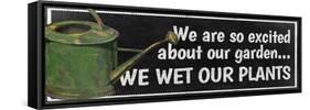 We Wet Our Plants-null-Framed Stretched Canvas