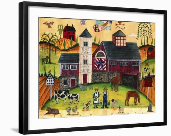 We Will Serve the Lord Lang 2018-Cheryl Bartley-Framed Giclee Print