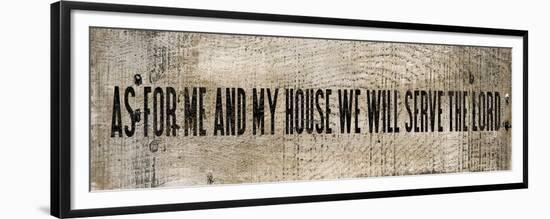 We Will Serve-null-Framed Premium Giclee Print