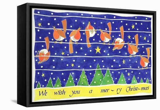 We Wish You a Merry Christmas-Cathy Baxter-Framed Stretched Canvas
