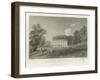 Weald Hall, Essex, the Seat of C T Tower, Esquire-William Henry Bartlett-Framed Giclee Print