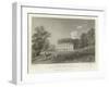 Weald Hall, Essex, the Seat of C T Tower, Esquire-William Henry Bartlett-Framed Giclee Print