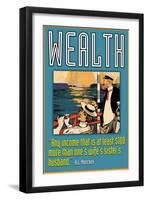 Wealth-null-Framed Art Print