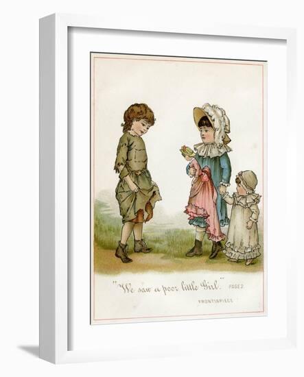 Wealthy and Poor-Ida Waugh-Framed Art Print