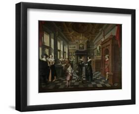 Wealthy Interior-Dirck Van Delen-Framed Art Print