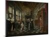 Wealthy Interior-Dirck Van Delen-Mounted Art Print