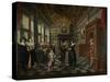 Wealthy Interior-Dirck Van Delen-Stretched Canvas