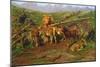 Weaning the Calves-Rosa Bonheur-Mounted Art Print