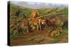 Weaning the Calves-Rosa Bonheur-Stretched Canvas