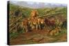 Weaning the Calves-Rosa Bonheur-Stretched Canvas