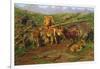 Weaning the Calves-Rosa Bonheur-Framed Art Print