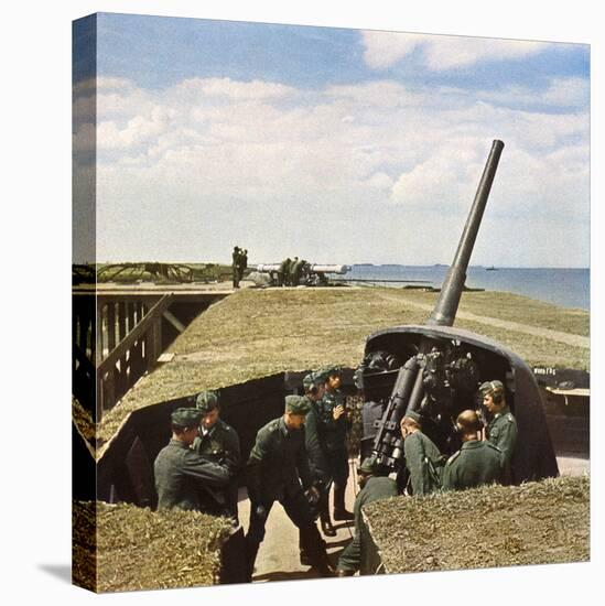 Weapon, Anti-Aircraft WW2-Unsere Wehrmacht-Stretched Canvas