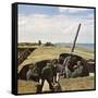 Weapon, Anti-Aircraft WW2-Unsere Wehrmacht-Framed Stretched Canvas