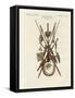 Weapons and Domestic Appliances of the Inhabitants of Nakuhiwa-null-Framed Stretched Canvas