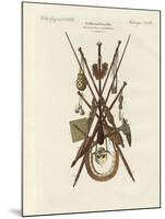 Weapons and Domestic Appliances of the Inhabitants of Nakuhiwa-null-Mounted Giclee Print