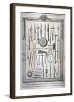 Weapons Kept at the Tower of London, C1800-G Walker-Framed Giclee Print