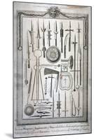 Weapons Kept at the Tower of London, C1800-G Walker-Mounted Giclee Print