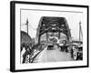 Wearmouth Bridge in Sunderland in the 1930s-Staff-Framed Photographic Print