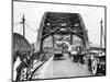 Wearmouth Bridge in Sunderland in the 1930s-Staff-Mounted Photographic Print