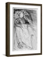 Weary, 1863-James Abbott McNeill Whistler-Framed Giclee Print