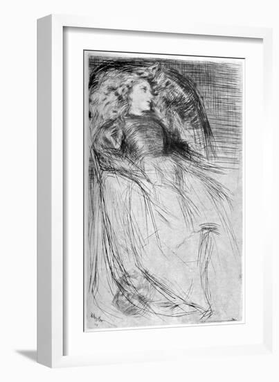 Weary, 1863-James Abbott McNeill Whistler-Framed Giclee Print